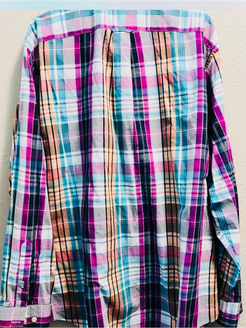 Nautica Multicolor Plaid Button-Down Shirt - Picture 4 of 7